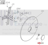 Matrix Fitness A3x-01 A7xe Elliptical Disc End Cap 0000092174-hydrafitnessparts