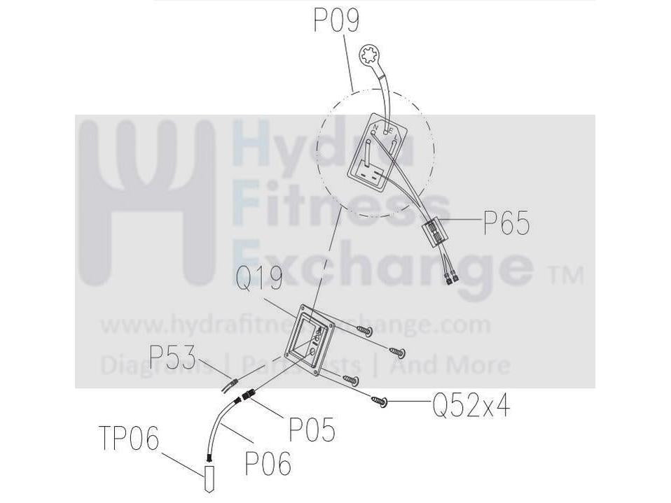 Matrix Fitness A3x-01 Elliptical Entertainment Port Set 0000092404 ...