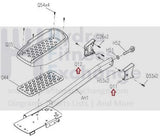 Matrix Fitness A3x-01 Elliptical Left Right Link Arm Cover 000331-CA 000330-CA-hydrafitnessparts