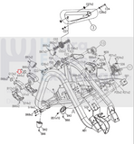 Matrix Fitness AR11 - 2015 Rower Foot Pad Support 1000353625-hydrafitnessparts