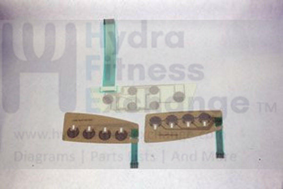 Matrix Fitness Ascent - A5x-07 I5x-G3 Elliptical Keypad Set 0000081293-hydrafitnessparts