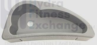 Matrix Fitness Console Cup Holder Accessory Tray 0000083902 Works Residential Elliptical-hydrafitnessparts