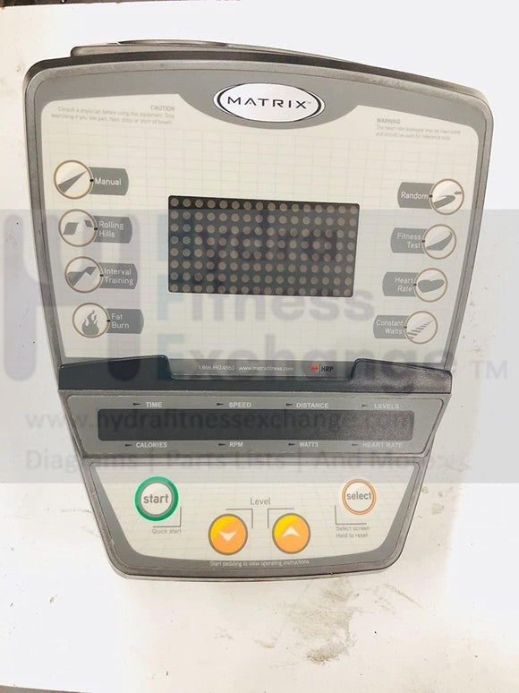 Matrix Fitness Display Console 1000213547 Works Commercial Upright & Recumbent Bike U3x R3X -01 Elliptical-hydrafitnessparts