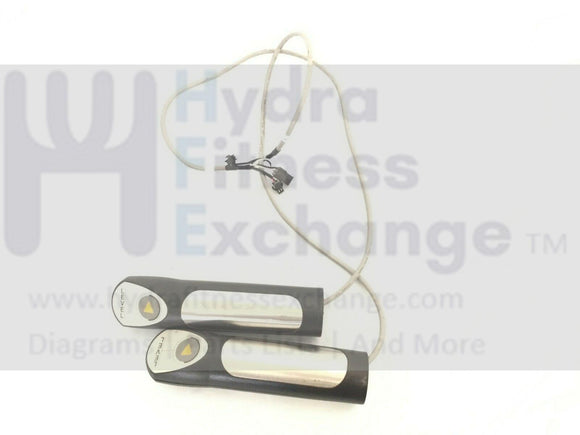 Matrix Fitness E3xc EP301 Elliptical Left Right Heart Rate Pluse Grip Assembly-hydrafitnessparts