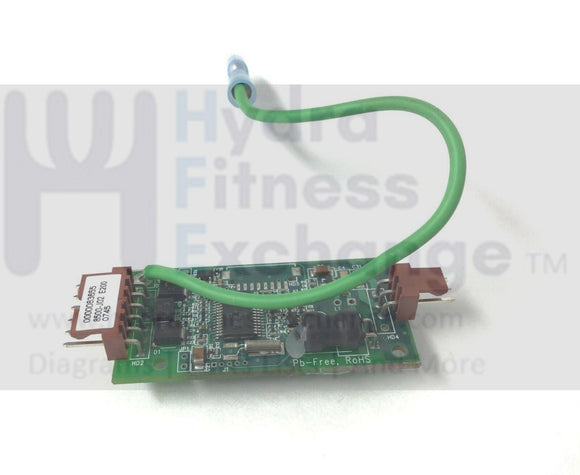 Matrix Fitness Elliptical Heart Rate Pulse Receiver Circuit Board 0000083655 003274-A #500EX-JHT-hydrafitnessparts