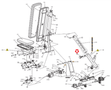 Matrix Fitness FW210 FW211 Strength System Pull Pin Set Assembly 1000489148 Formerly 1000306602-hydrafitnessparts