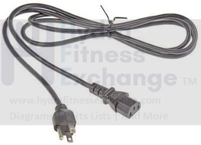 Matrix Fitness I5x-G3 (EP76) Residential Elliptical Power Supply Cord-hydrafitnessparts