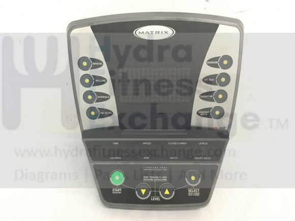Matrix Fitness MX-S5x Stepper Display Console Assembly 059059-BB-hydrafitnessparts
