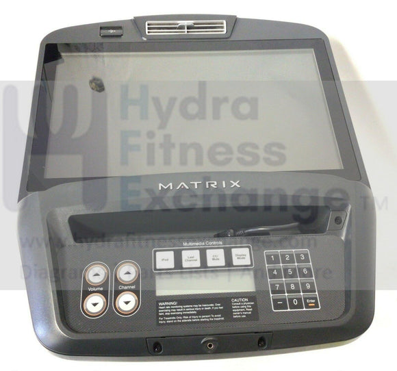 Matrix Fitness R7Xi U7Xi H7Xi Elliptical Display Console Assembly 1000228640-hydrafitnessparts