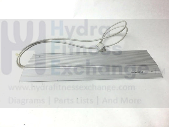 Matrix Fitness Recumbent Bike 400W 10OHM Power Resistor with Wire 003559-CR-hydrafitnessparts