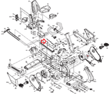 Matrix Fitness Recumbent Bike Rail Connected Wire Harness 1000324358-hydrafitnessparts