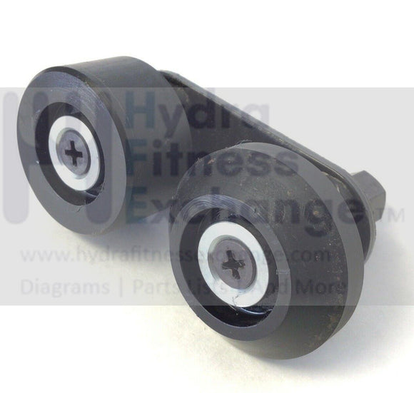 Matrix Fitness Recumbent Bike Seat Carriage Roller 055138-Z-hydrafitnessparts