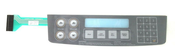 Matrix Fitness Stationary Bike English Overlay Keypad 1000226689-hydrafitnessparts