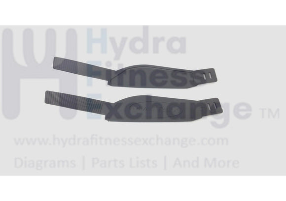 Matrix Fitness Lemond Nordictrack Stationary Bike Foot Ratcheting Pedal Strap Pair Set 1000524555 Formerly 004050-A JD-1A-B-S