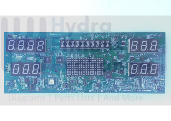 Matrix Fitness T5 T5x Treadmill Console Upper Electronic Display Control Board-hydrafitnessparts