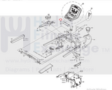Matrix Fitness T5x 7xi 7xe T7x Ftm501 Treadmill Little Board Wire 0000085778-hydrafitnessparts