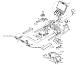 Matrix Fitness T5x FTM501E T7x T7xe T7xi Treadmill Left Cup Holder 0000084681-hydrafitnessparts