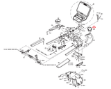Matrix Fitness T5x FTM501E T7x T7xe T7xi Treadmill Right Cup Holder 0000084680-hydrafitnessparts