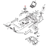 Matrix Fitness T5x T7x T7xe T7xi Treadmill Left Console Cup Holder 0000084680-hydrafitnessparts