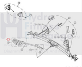 Matrix Fitness T5x T7xi T7xe T7x Treadmill Mid Cross Bar Control 0000088987-hydrafitnessparts