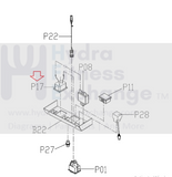 Matrix Fitness T5x T7xi T7xe T7x Treadmill Power Socket 1000470578 Formerly 0000088746-hydrafitnessparts