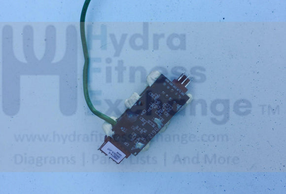 Matrix Fitness Treadmill Heart Rate HR Receiver Board 0000083655 003274-A #500EX-JHT-hydrafitnessparts