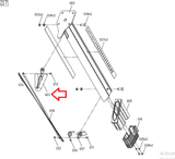 Matrix Fitness U-3X 5X 7X CB92 Upright Bike Weight Adjust Lever 1000301858-hydrafitnessparts