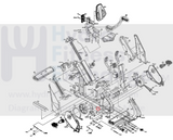 Matrix Fitness Upright Bike Extension Spring 1000304387-hydrafitnessparts