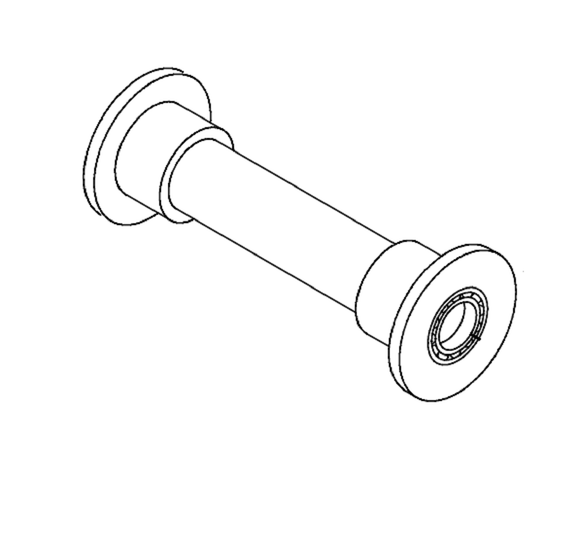 Matrix Horizon Fitness Oxford 5 W1x-G4 Rower Slipping Base Cylinder Set 092317-hydrafitnessparts