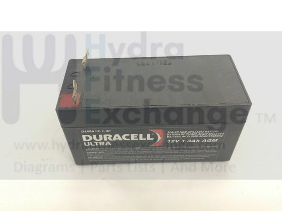 Matrix MX-S5x Stepper Rechargeable Lead Acid Battery 1000309219-hydrafitnessparts