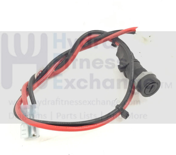 Matrix R-3x 5x 7x-03-F Recumbent Bike Power Inlet Entry Jack Wire Harness 1000214924-hydrafitnessparts