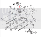 Matrix T1x - T1x-04 Fitness Treadmill Handlebar Set 1000229233-hydrafitnessparts