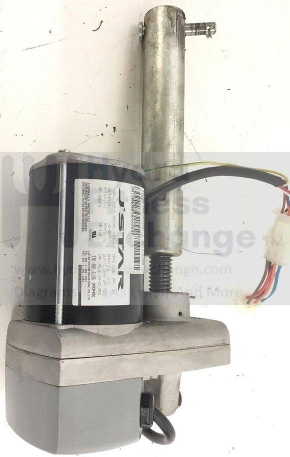 Matrix T3xi T3x Treadmill Incline Lift Motor JS25-A N50198L-TM15-018 013000-A-hydrafitnessparts