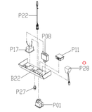 Matrix T7xe-03 T3xe T3xh T5x-05 T5x-07 T7xe Treadmill Net Signal Wire 1000212816-hydrafitnessparts