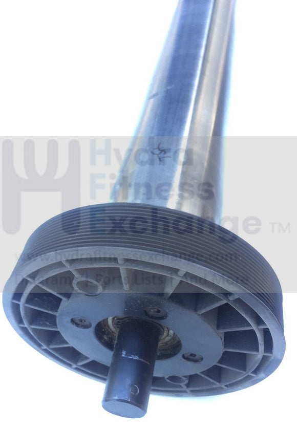 Matrix Treadmill Front Drive Pulley + Roller Set T4 T5 T5X 014666-F 3.5 Inch-hydrafitnessparts