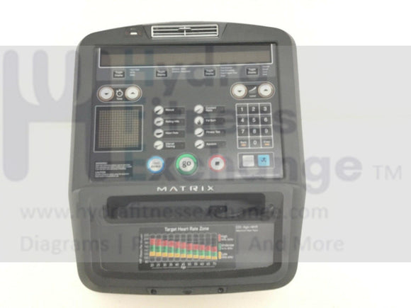 Matrix U5x U3x U7x CB75B Upright Bike Display Console Assembly 1000226658-hydrafitnessparts