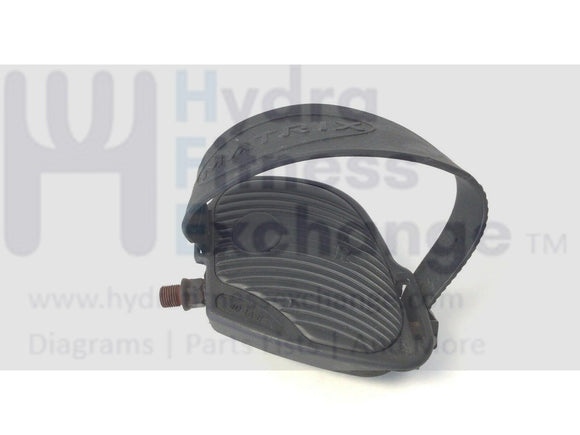 Matrix Vision Fitness Recumbent Bike Right Pedal Set With Strap 014724-A-hydrafitnessparts