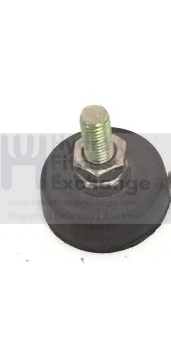 Matrix Vision Fitness Treadmill Adjustable Rear Foot Pad Leveler 000500-00-hydrafitnessparts