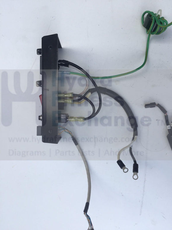 Matrix Vision Fitness Treadmill Power Cord Entry Inlet + EMI Filter 1000211092-hydrafitnessparts