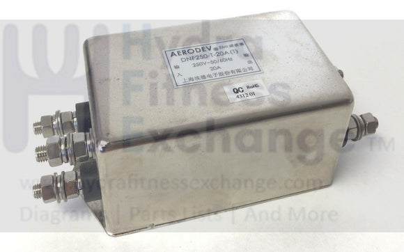 Matrix Vision Fitness Treadmill ROHS Filter 20A 125/250V 1000211092-hydrafitnessparts