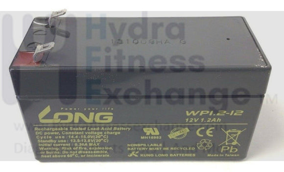 Matrix Vision Fitness Upright Bike Rechargeable Battery 1000309219-hydrafitnessparts