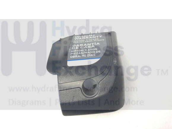 Merit Fitness 715T Plus 725T Plus Treadmill Right Rear Roller Cover 1000113432-hydrafitnessparts