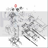 Merit Tempo Fitness Gear 725T Treadmill Display Console Panel 099990 or 078522-hydrafitnessparts