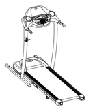 Merit Triumph Fitness 720T - TM228 700T - TM281 Treadmill Owner Manual 056831-AX-hydrafitnessparts