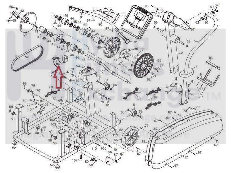 NORDICTRACK Proform Reebok Elliptical Bike AC Adapter Power Supply