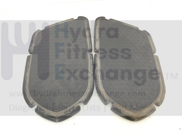 Nautilus Commercial StairMaster Elliptical Right & Left Foot Pad Set 40434 40435-hydrafitnessparts