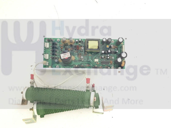 Nautilus Elliptical NE3000 Lower Motor Control Board W/ Resistor Load-hydrafitnessparts