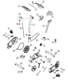 Nautilus Residential Schwinn Fitness Upright Bike Adjustment Knob T Handle 1000511202 Formerly 1000511202 Formerly 8001675-hydrafitnessparts