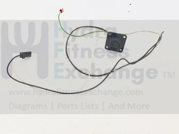 Nautilus Residential StairMaster Recumbent Bike Input Power Entry Wire Harness-hydrafitnessparts