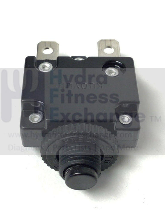 Nautilus Residential T618 T616 Treadmill Power Entry Circuit Breaker-hydrafitnessparts